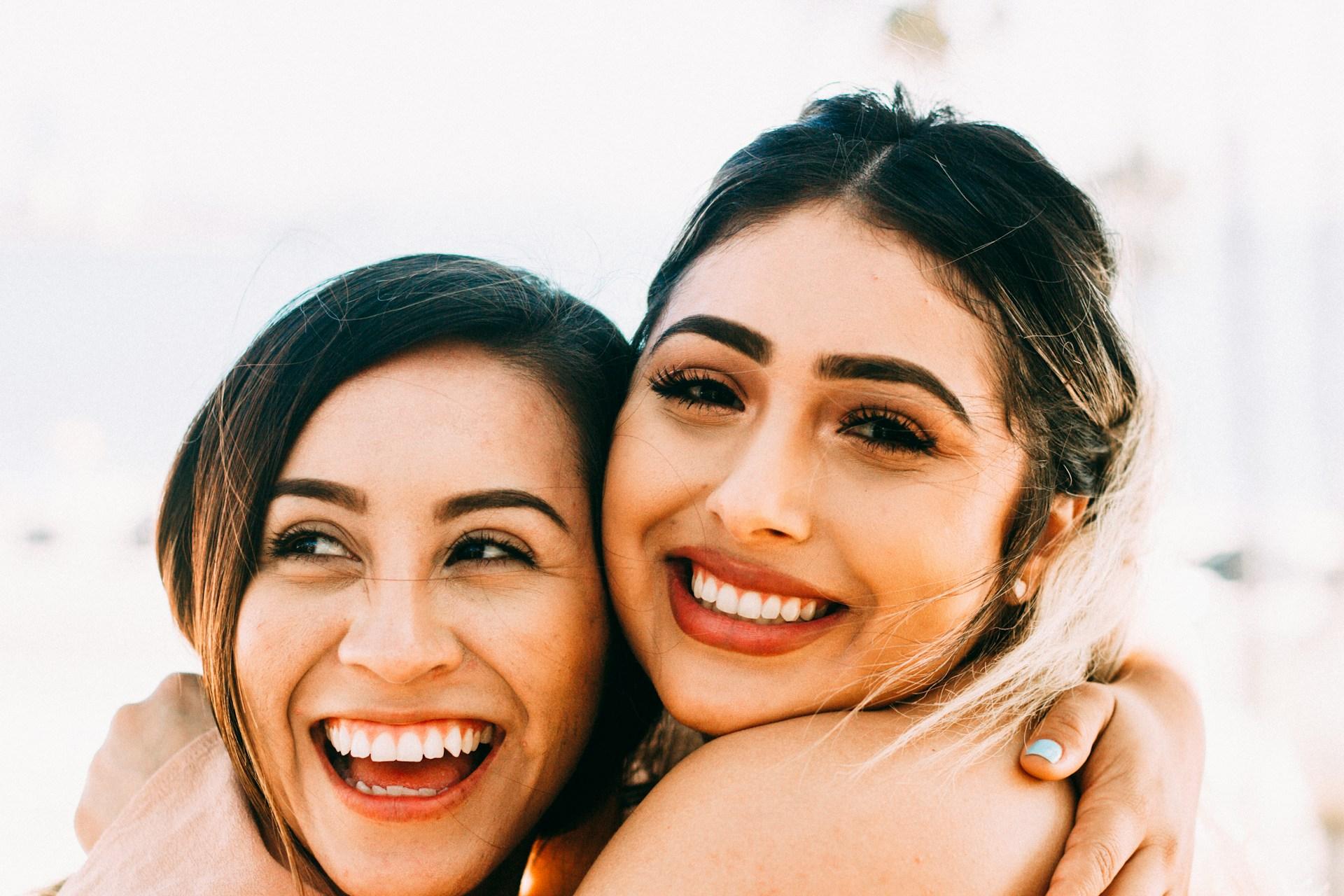 mom spending time with friend self-care